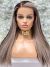 ADRENA, DARK BROWN MIX ASH BLONDE, DELUXE, LACE WIG