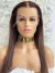 JEANNE, ASH BROWN LACE WIG WITH HIGHLIGHTS, DELUXE LACE WIG