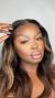 OYIN, BRUNETTE WITH MONEYPIECE HIGHLIGHTS, DELUXE LACE WIG