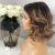 PETRA, BROWN, BLONDE WAVY BOB CUT, DELUXE LACE WIG