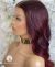 FAITH, BURGUNDY BALAYAGE w/ DEEP RED UNDERTONES, DELUXE LACE WIG