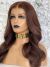BELLE, NATURAL BROWN, DELUXE LACE WIG