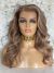 CHANEL, DARK BLONDE W/ BLONDE HIGHLIGHTS , DELUXE LACE WIG