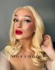 MARILYN, LIGHT PLATINUM BLONDE DELUXE, LACE WIG