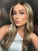 HOLLY, WARM BLONDE BALAYAGE, DELUXE LACE WIG