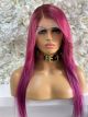 PINK PURPLE MODESTY WIG, READY TO SHIP