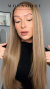 CHANEL, DARK BLONDE W/ BLONDE HIGHLIGHTS , DELUXE LACE WIG