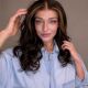 GISÈLLE CHOCOLATE BROWN WITH CURTAIN BANGS, DELUXE LACE WIG 
