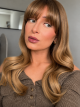 CAITLYN, OMBRE W/ BLONDE MONEYPIECE HIGHLIGHTS, DELUXE LACE WIG
