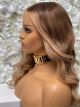 KAPRI, BRONDE, BLONDE FACE FRAMING HIGHLIGHTS, DELUXE LACE WIG