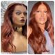 RIHANNA, RED, DELUXE LACE WIG