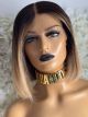 AVA BOB CUT, BLONDE BALAYAGE, DELUXE LACE WIG