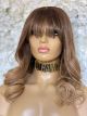 CAITLYN, OMBRE W/ BLONDE MONEYPIECE HIGHLIGHTS, DELUXE LACE WIG