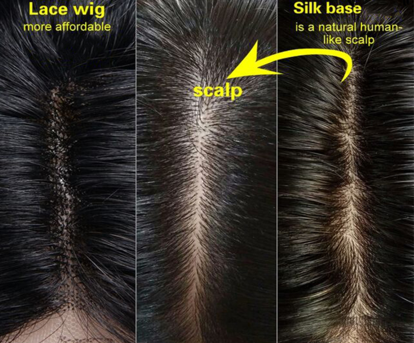 Difference Between a Silk Base Wig Wig Moramode